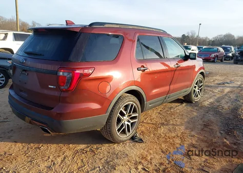 2016 Ford Explorer Sport from USA, damaged, VIN 1FM5K8GT0GGC25174